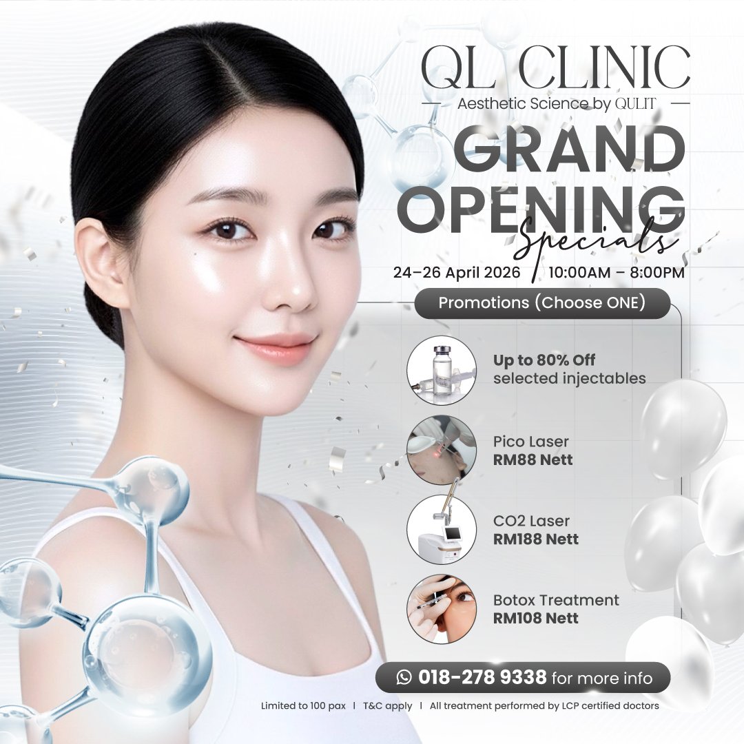 20260311 Grand Opening Promotions cover - QL Clinic by Qulit